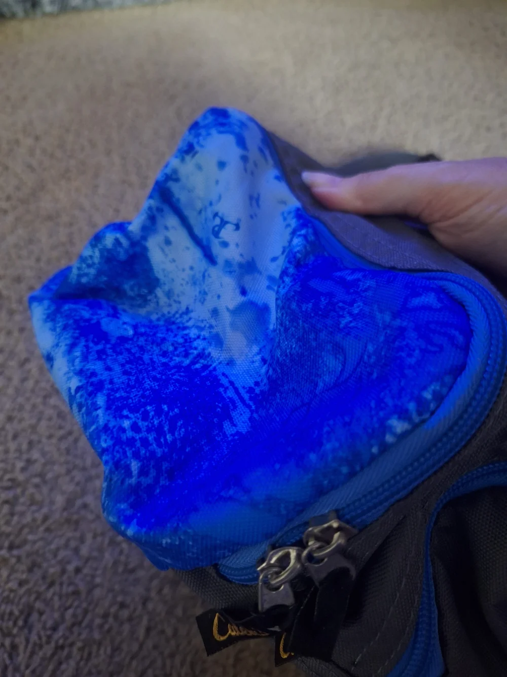 Like New Cabela's Blue Catch All Bag